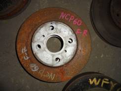 Диск тормозной. Toyota XA, NCP61 Toyota ist, NCP65, NCP61, NCP60 Toyota Scion, NCP61