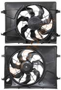 Диффузор радиатора в сборе KIA CEED 07-/HYUNDAI ELANTRA /I30 06-10 SAT ST-KA02-201-0