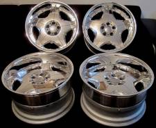 Зеркально полированные 3-х составные диски Autocouture Supreme R19. 10.5/12.0x19", 5x114.30, ET-2/4, ЦО 73,0 мм.