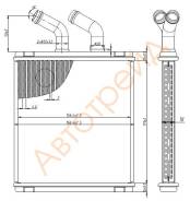 Радиатор отопителя салона HINO PROFIA FS#\FR#\FN#\GN#\GH#\FH# 98-03