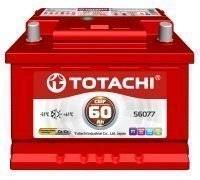 Totachi. 60 А.ч., левое крепление, производство Япония