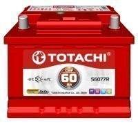 Totachi. 60 А.ч., правое крепление, производство Япония