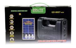 Фонарь солн. батарея GDLITE GD-8007