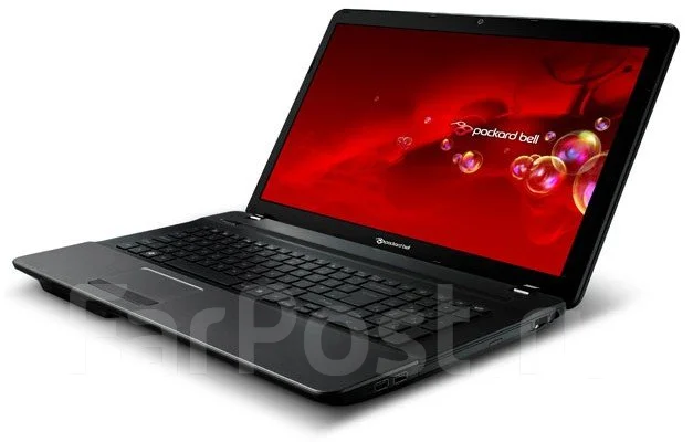 Packard Bell. 17.3", 2,4����, ��� 6 ��, ���� 750���, WiFi: 1, ����������� �� 5��. ����