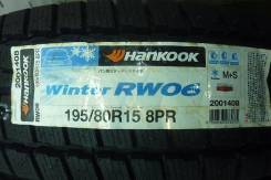 Hankook Winter RW06. Зимние, без шипов, 2015 год, без износа, 2 шт