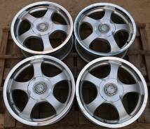 Bridgestone Alpha. 7.0x16, 5x100.00, 5x114.30, ET52, ЦО 72,0 мм.