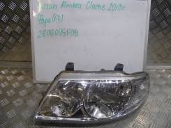 Фара. Nissan Almera Classic, B10 Nissan Almera, B10RS Двигатель QG16