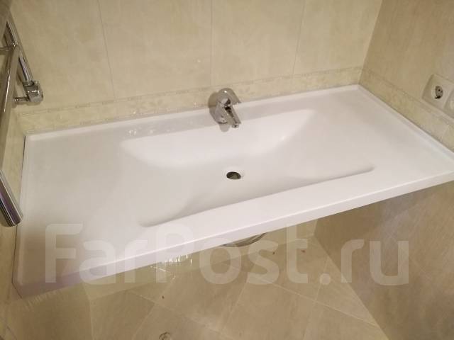 Столешницы лестницы бассейны подоконники льем кварц монолитные мойки во ...