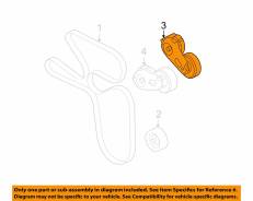 Натяжитель ремня. Ford F-450 Ford F350 Ford F250 Ford F450