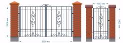 Ворота от 9200 руб и Калитки от 3800 руб