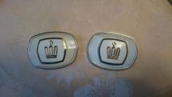 Эмблемы (шильдики) на боковые стойки Тойота Краун (Toyota Crown) GS131