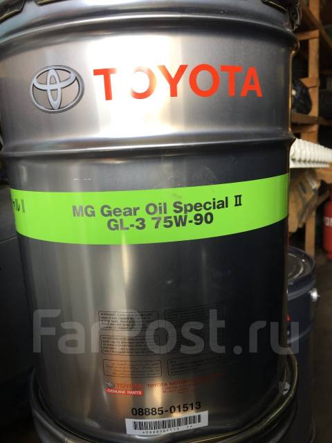 Масло трансмиссионное GL3 Toyota GL-3 75w-90 MG Gear oil Special II ...