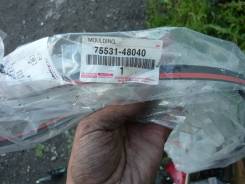 Молдинг лобового стекла. Toyota Highlander, GSU40, GSU45, MHU48 Toyota Kluger Двигатели: 2GRFE, 3MZFE