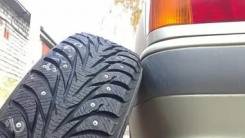 Yokohama Ice Guard IG35+. Зимние, шипованные, 2015 год, без износа, 1 шт