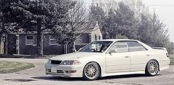 Порог пластиковый. Toyota Mark II, JZX105, GX105, JZX100, GX100, JZX101, LX100