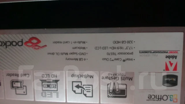 Packard Bell EasyNote. 17.3", WiFi: 1, Bluetooth: 1 ����