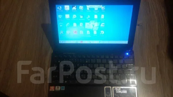Asus Eee PC 1015BX. 15.5", 1����, ��� 2048 ��, ���� 500���, WiFi: 1, Bluetooth: 1, ����������� �� 7��. ����