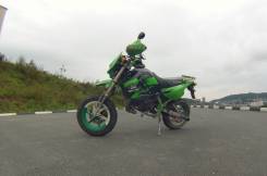 Kawasaki KSR80. 80 куб. см., исправен, без птс, с пробегом
