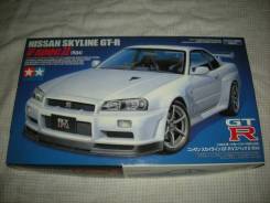 Модель Nissan Skyline R34 GT-R масштаб 1:24 для сборки (склеивания)