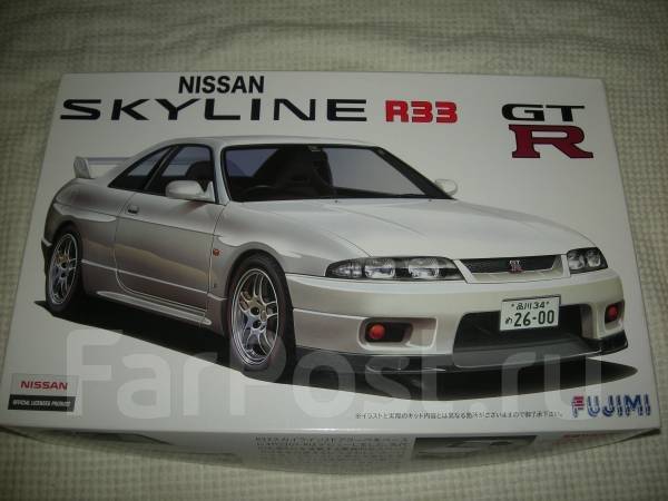 Sbornaya Model Nissan Skyline R33 Gt R Masshtab 1 24 Sbornye I Kollekcionnye Modeli V Yuzhno Sahalinske