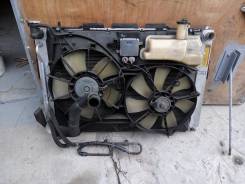 Радиатор охлаждения двигателя. Toyota Harrier, MCU30W, MCU30