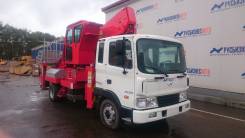 Hansin HS 3570. Автогидроподъемник ПСС-132.35 Hansin (HS3570) Hyundai HD-120, 6 000 куб. см., 35 м.