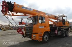 Клинцы КС-55713-12К-4В. Автокран КС-55713-12К-4В САМС - HN3250 6*4 31 м. 25 т. (+гусек), 8 900 куб. см., 25 000 кг., 31 м.