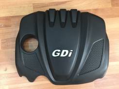 Крышка двигателя. Hyundai ix35 Hyundai Grandeur, HG Hyundai Sonata Hyundai Santa Fe Kia: Optima, K5, K7, Sorento, Sportage Двигатель FE