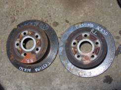 Диск тормозной. Toyota Estima, ACR30W, ACR30 Двигатель 2AZFE