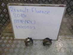 Фара противотуманная. Renault Fluence