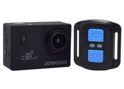 Экшн камера Soocoo C30 R, 2K Видео, WiFi, 2.4G пульт управления