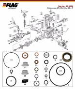 Ремкомплект тнвд. Nissan Terrano Nissan Condor Nissan Safari Nissan Atlas / Condor Toyota: Toyoace, Town Ace, Land Cruiser, Dyna, Dyna / Toyoace Isuzu...