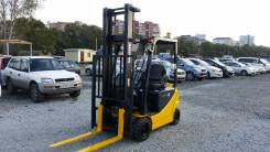Komatsu FB15-12. Электропогрузчик 2009 г. в. Мачта 4 метра, 1 500 кг.