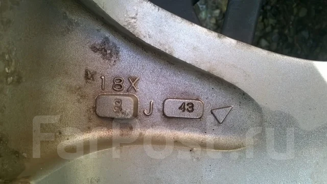 AME. 8.0x18", 5x114.3, ET43 ����