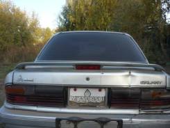 Стекло заднее. Mitsubishi Galant, E32A Двигатель 4G37