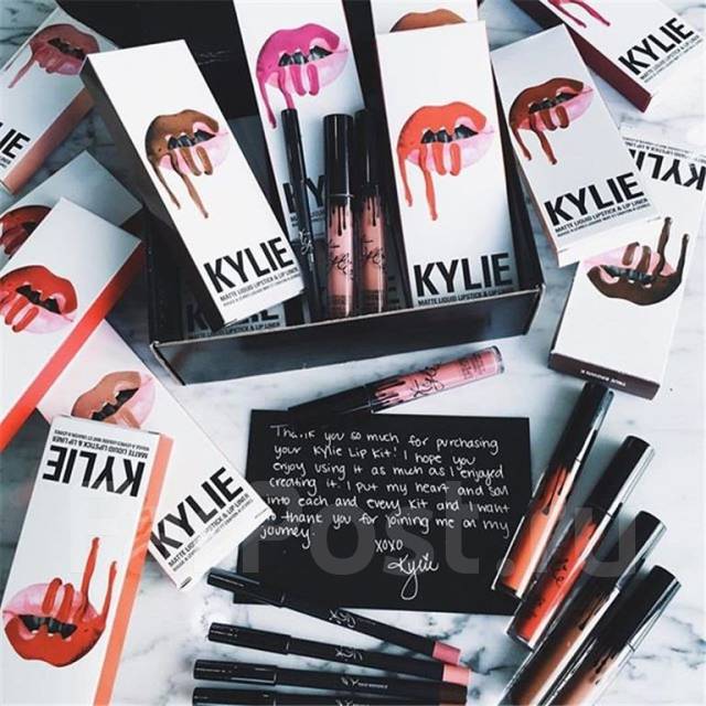 Набор помада + карандаш Kylie Cosmetics - Dolce K Lip Kit