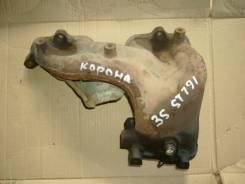 Коллектор выпускной. Toyota Corona, ST191 Двигатель 3SFE