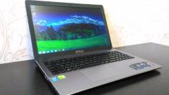 Asus X550CC. 15.6", 2,7 ГГц, ОЗУ 6144 МБ, диск 500 Гб, WiFi, Bluetooth, аккумулятор на 4 ч.