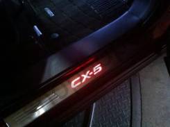 Накладка на порог. Mazda