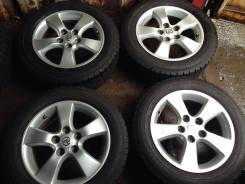 Оригинальные диски Toyota R16 + отличная зима 205/60R16 остаток 95%. 6.5x16 5x114.30 ET50 ЦО 60,1 мм.