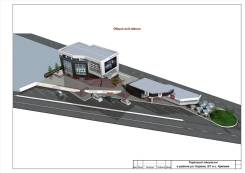 Торговые помещения. 950 кв. м., Пограничная ул 5/1, р-н 17тый км. Дом снаружи
