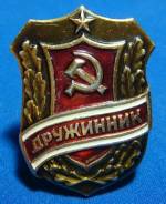 Знак. Дружинник.