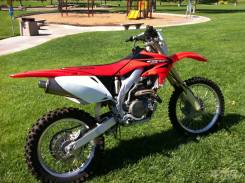 Honda CRF 450R. 450 куб. см., исправен, без птс, с пробегом