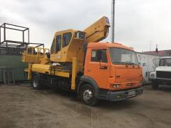 Камаз 4308. Продается автовышка на базе , 5 883 куб. см., 32 м.