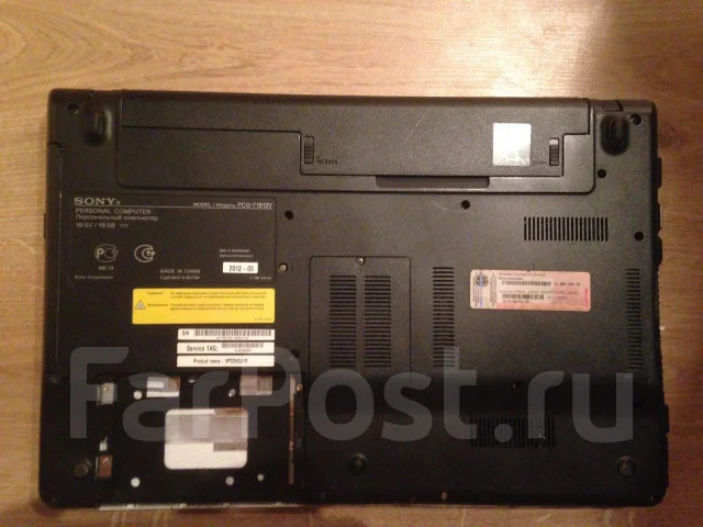 Sony VAIO PCG-71812V. 15.6", 2,3����, ��� 4 ��, ���� 1���, WiFi: 1, Bluetooth: 1, ����������� �� 3��. ����