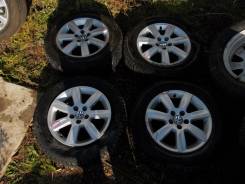Оригинальные литые диски Volkswagen Polo Nokian Nordman 195/65R15. 6.0x15 5x100.00 ET-40 ЦО 57,1 мм.