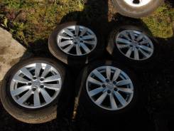 Оригинальные литые диски Kia Cerato Nexen Nblue HD 205/55/R16. 6.5x16 5x114.30 ET-50 ЦО 67,1 мм.
