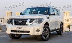 Бампер+губа Platinum City nissan Patrol y62 / patrol 62 / patrol 2010. Nissan Patrol, Y62