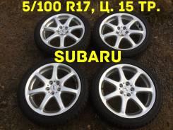 Subaru. 7.0x17", 5x100.00, ET55