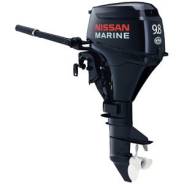 Nissan Marine. 9,80 л.с., 4х тактный, бензин, нога S (381 мм), Год: 2017 год. Под заказ